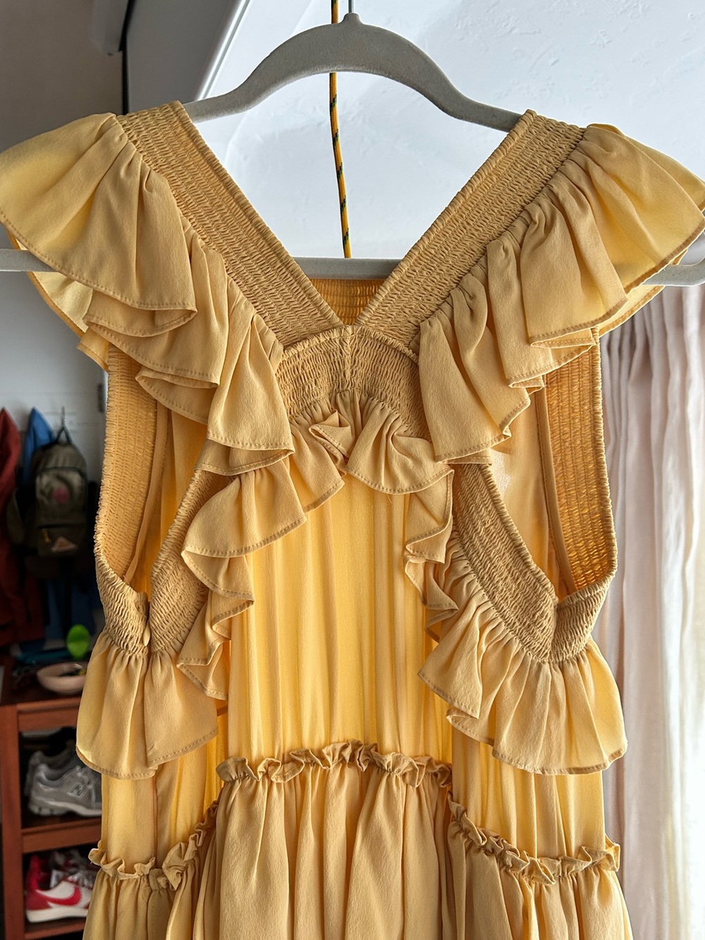 Ulla Johnson Violeta Dress in Dune - AS IS - Picture 10 of 13